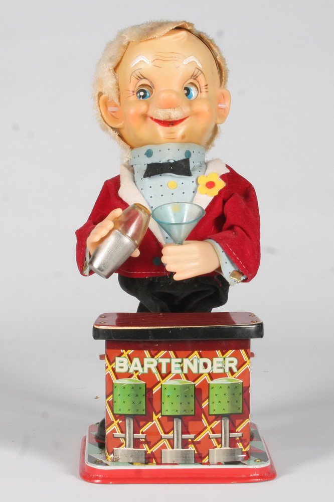 Bartender – limena dječja igračka Japan, 1950. god. HŠM 46706