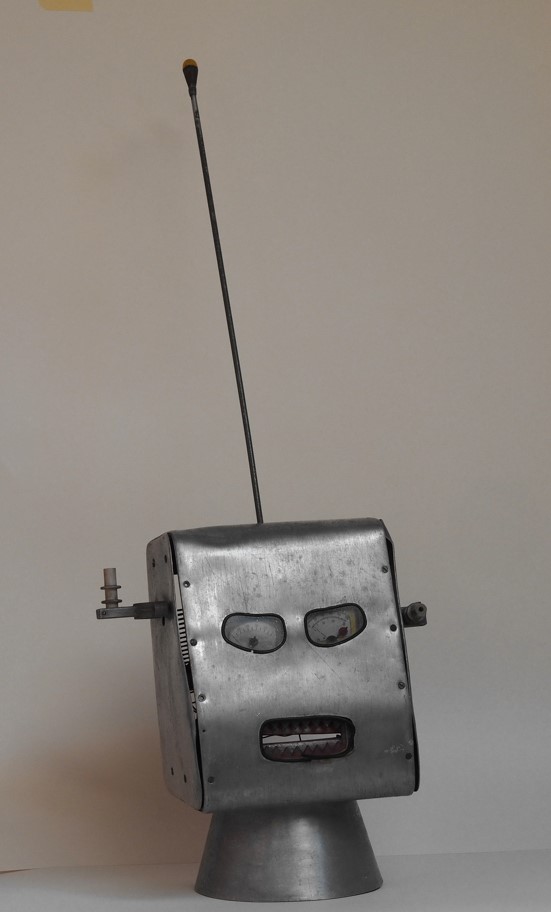 Glava robota TIOSS (Teledirigirani izvršni organ samoorganizirajućeg sustava - prvi hrvatski robot), Zagreb, 1962.-1966. god., HŠM 40050