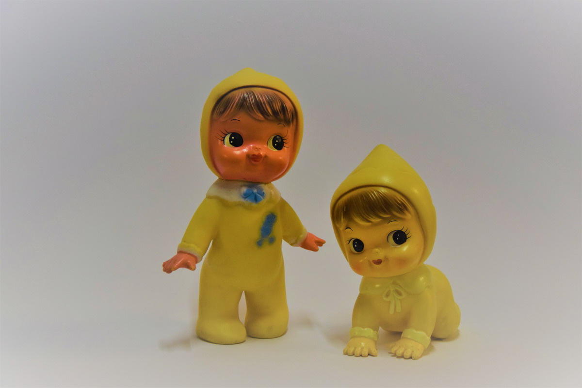 Gumene lutke Tvornica igračaka Biserka, Zagreb, 1970-e HŠM 45264; HŠM 45691