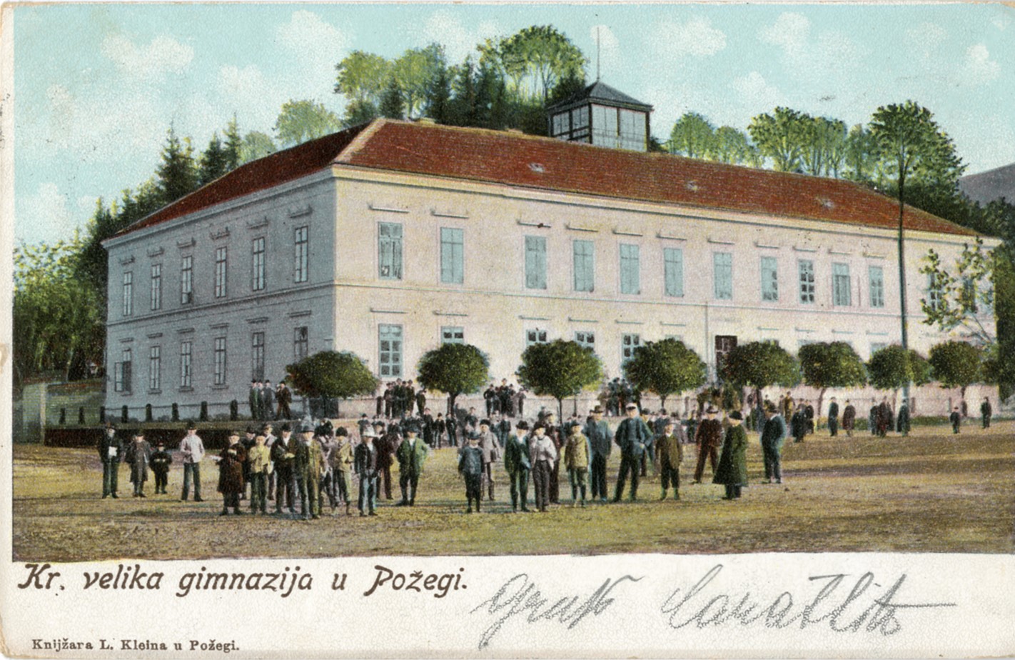 Kr. velika gimnazija u Požegi, Požega, 1901., HŠM 32506