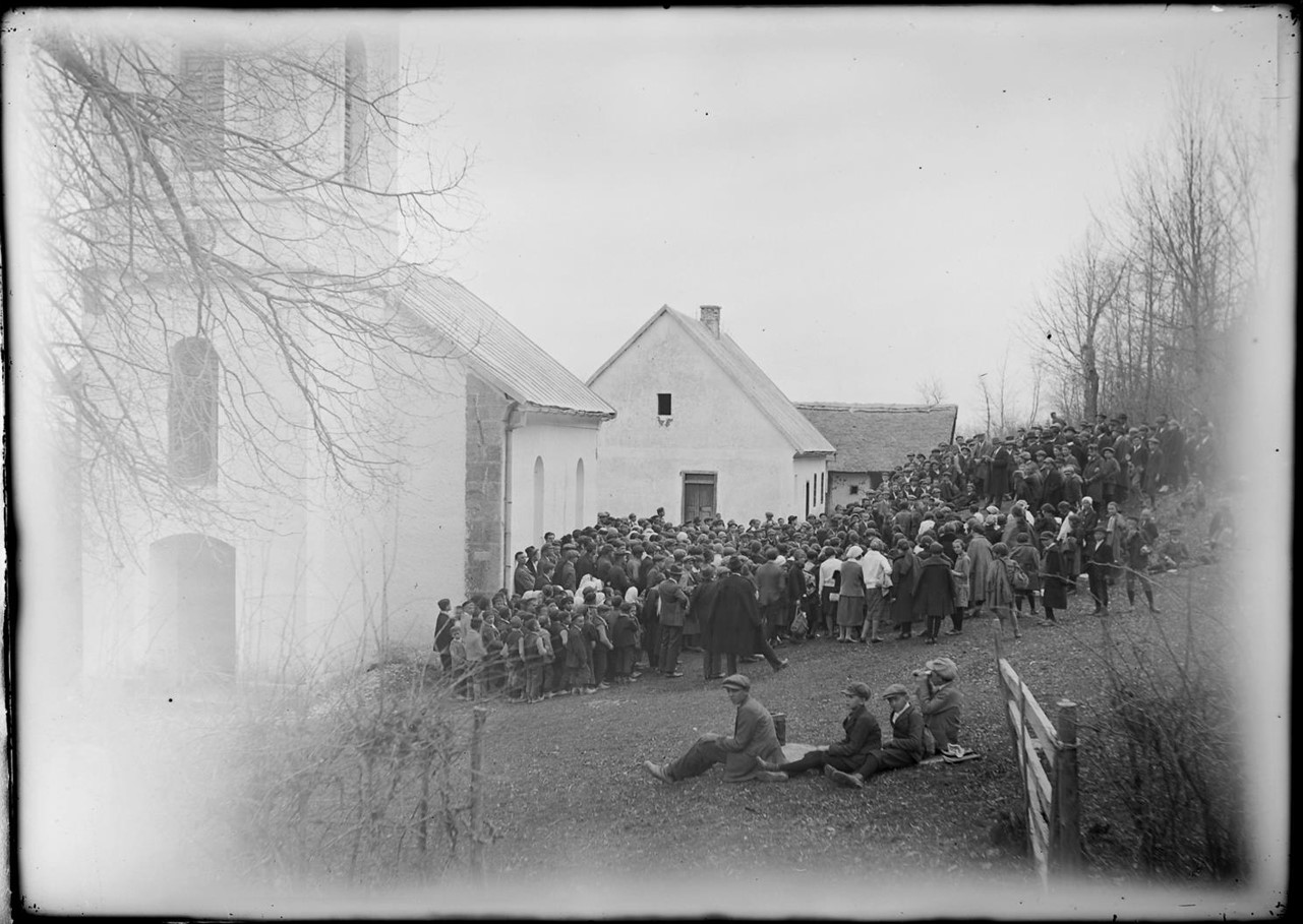 Proslava u čast Nikoli Tesli. Ivan Rubčić, Smiljan, 1. četv. 19. st., HŠM 49473
