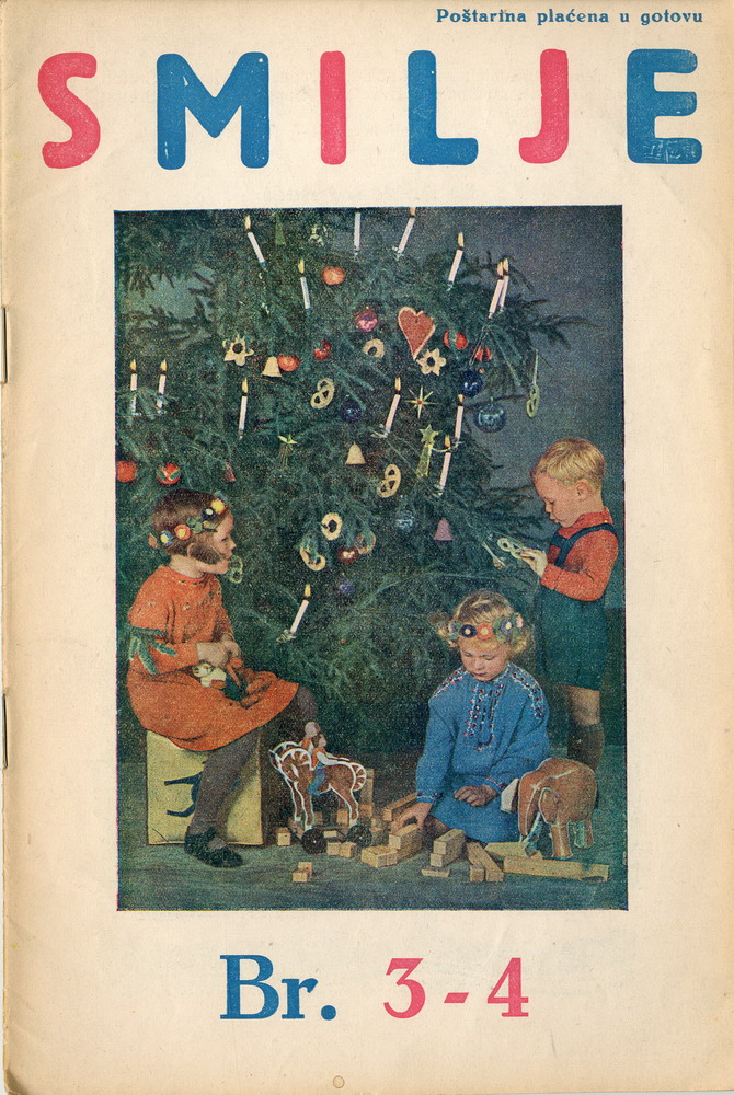 Smilje je najdugovječniji hrvatski dječji časopis. Izlazi od 1873. do 1945. godine. Zagreb, 1917. (HŠM K3 1147)