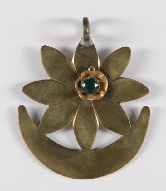 Učeničko odlikovanje – kolajna Pučka škola u Križevcima, 19. st. HŠM Mp 4375