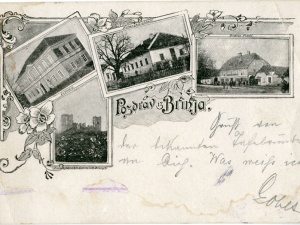 2.	Zgrada pučke škole; Kotarska oblast; zgrada braće Prpić; Frankopanski grad Brinje, 1893.